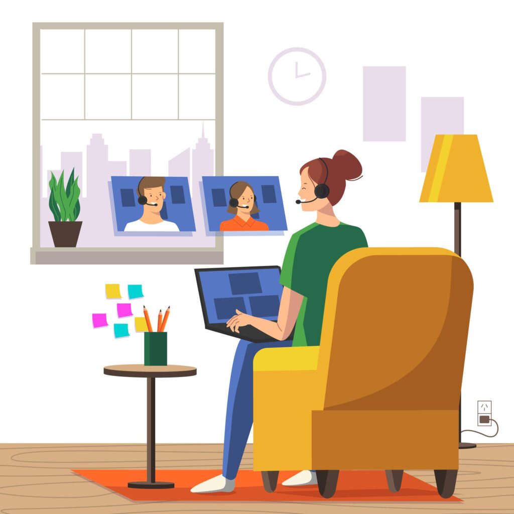 vaga de atendente home office
